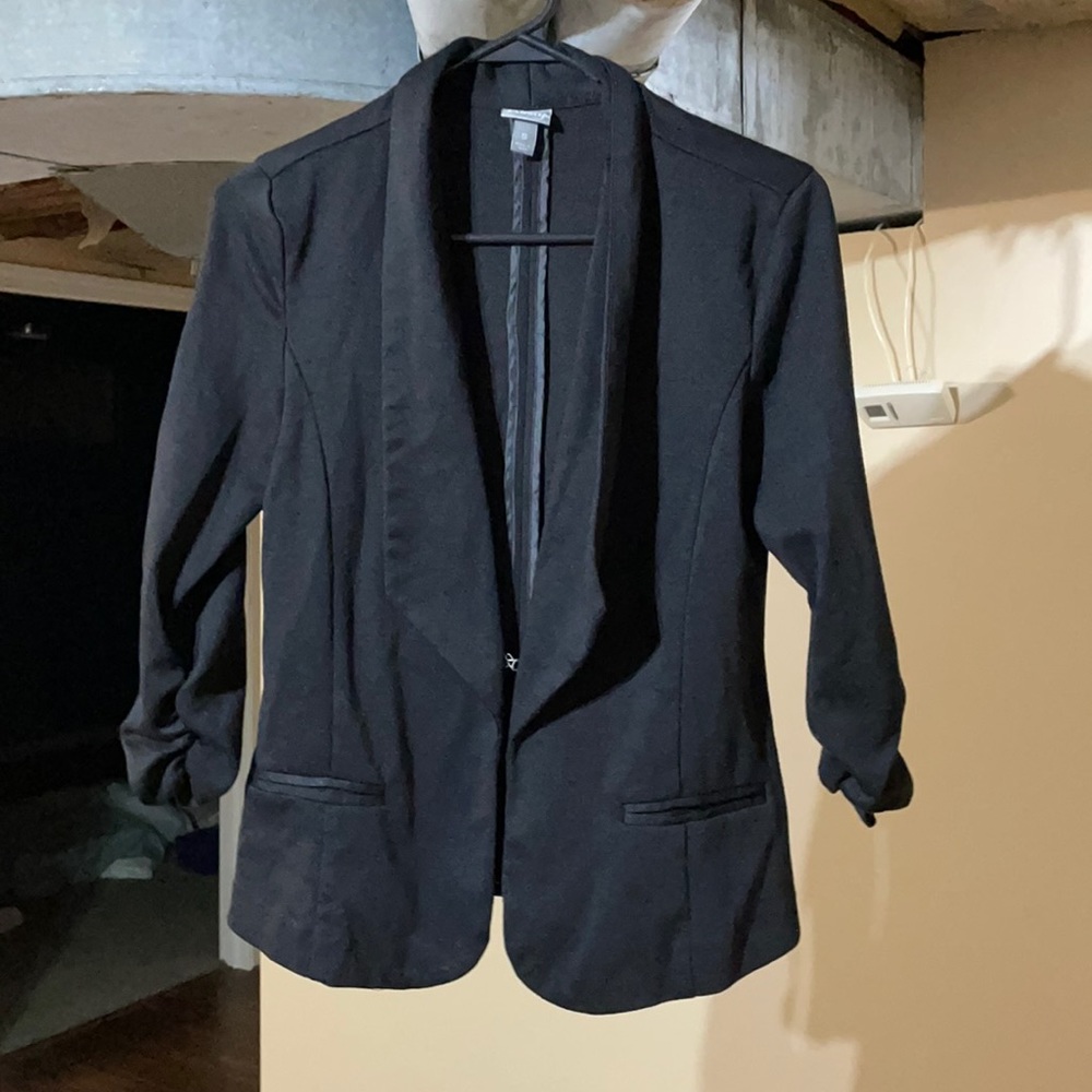 Vanity black pants suite jacket size small